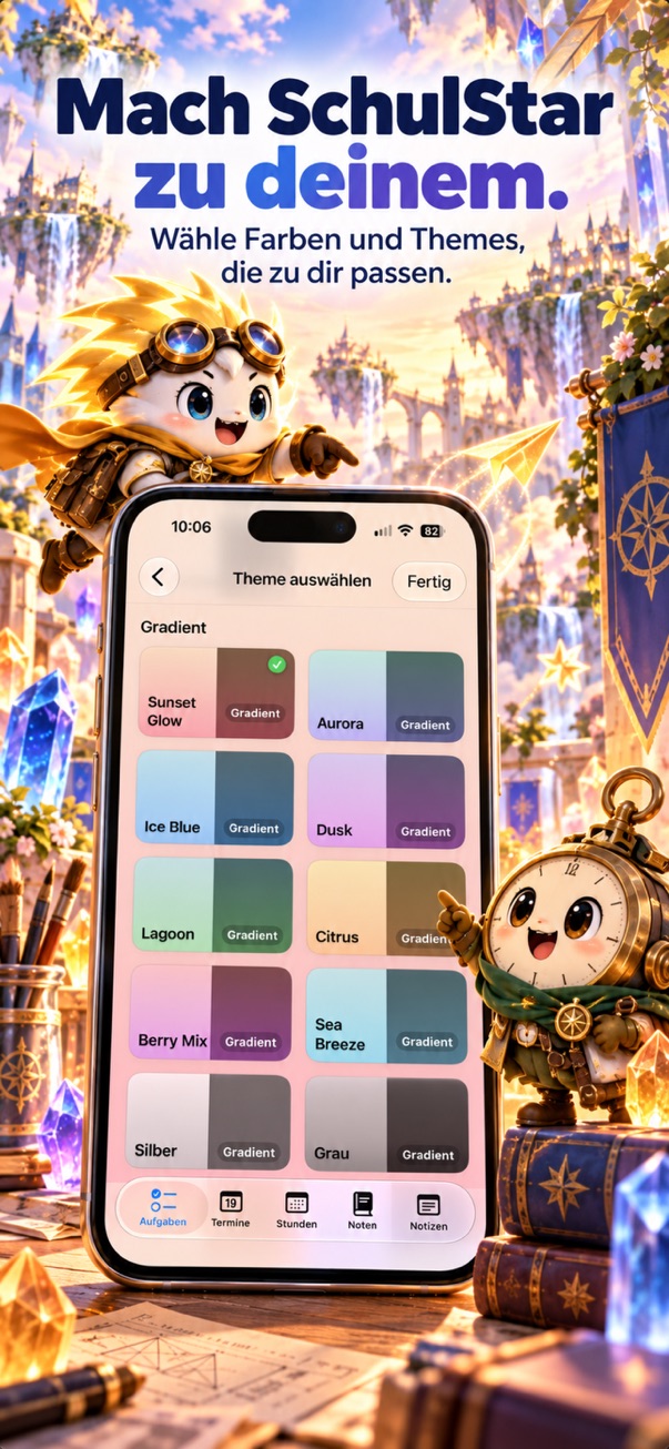 Themes in Schul Star auswählen